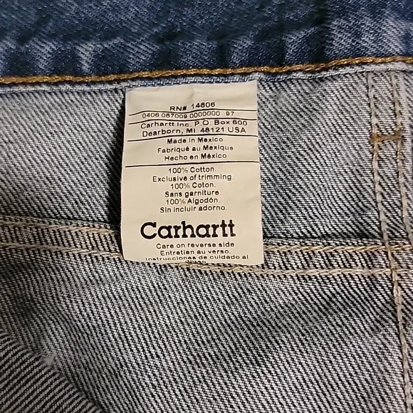 Carhartt jeans 38x32 relaxed fit - Picture 2 of 3